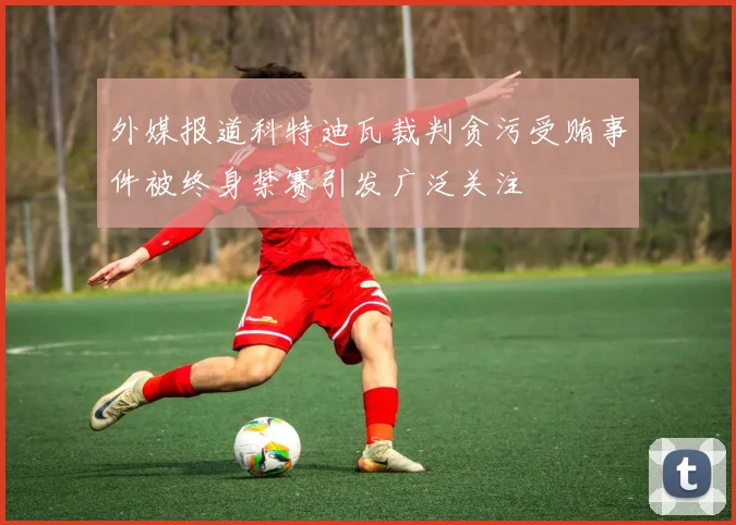 外媒报道科特迪瓦裁判贪污受贿事件被终身禁赛引发广泛关注